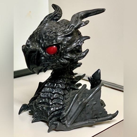 Rare Vaulted 2015 Funko POP! Skyrim ALDUIN #58 The Elder Scrolls 6” Vinyl Demon - Picture 6 of 16